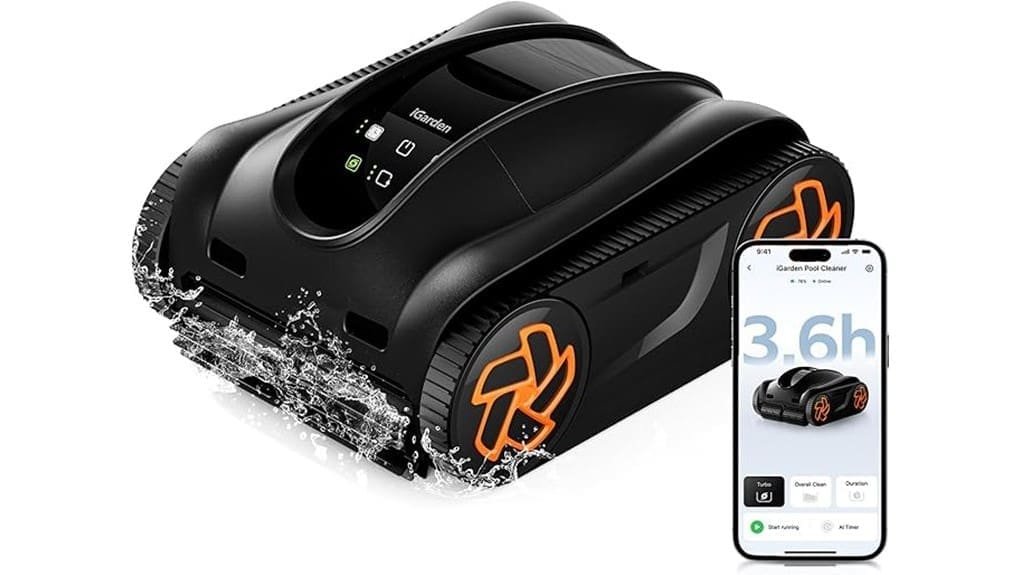 robotic four mode pool cleaner