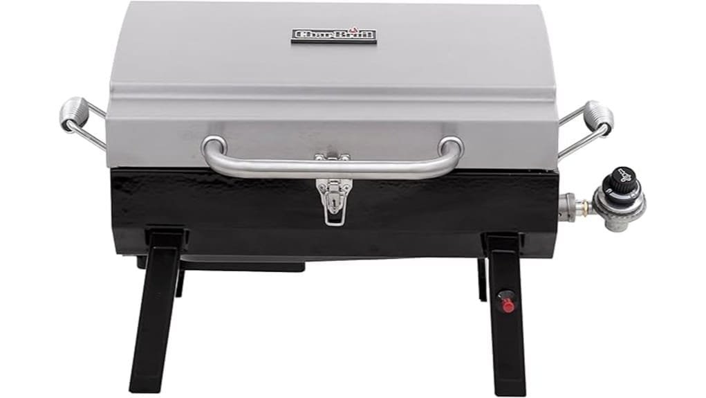 single burner compact portable grill