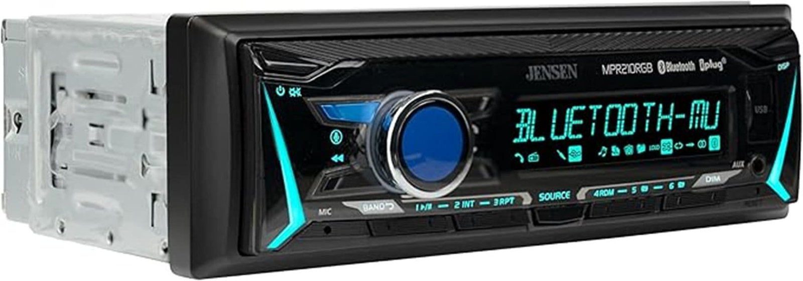 single din rgb multimedia receiver