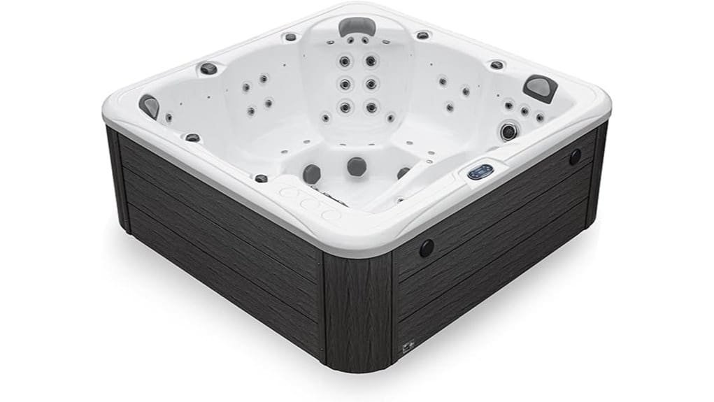 six person 69 jet hot tub