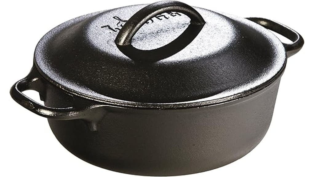 small 2 quart cast iron dutch oven