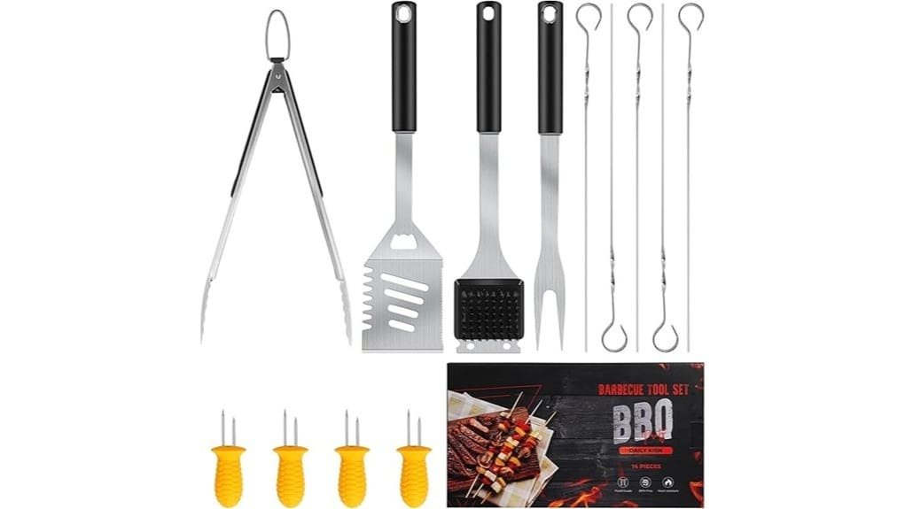 stainless steel grill tools