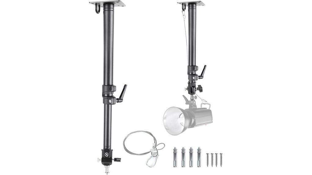 studio ceiling camera mount rotation