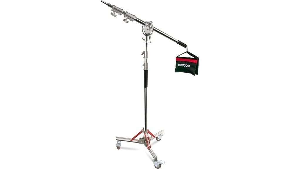 sturdy stainless steel c stand