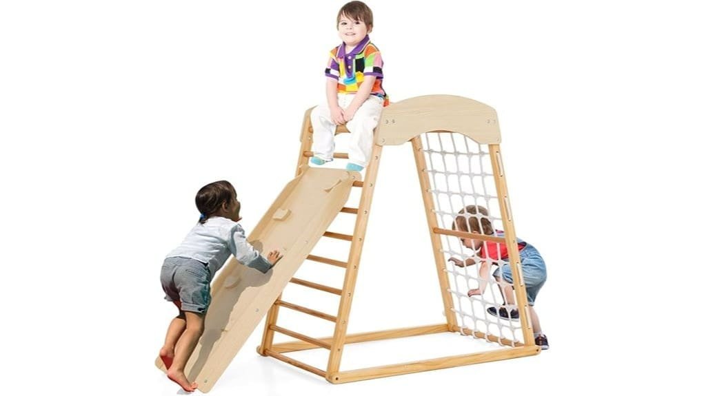 versatile compact indoor kids gym