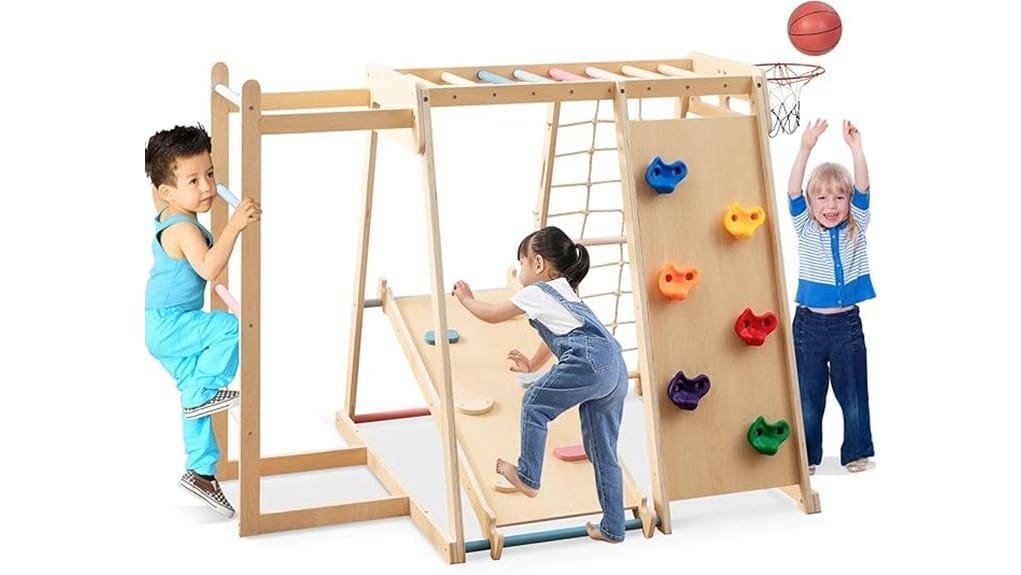 versatile compact indoor playset