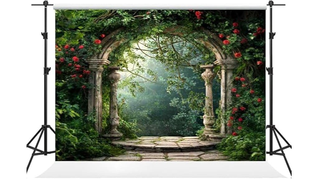 vibrant 8 8ft jungle backdrop