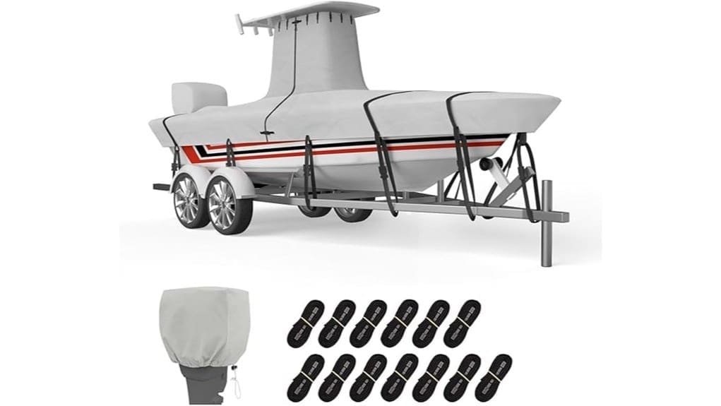 vinpatio t top boat cover