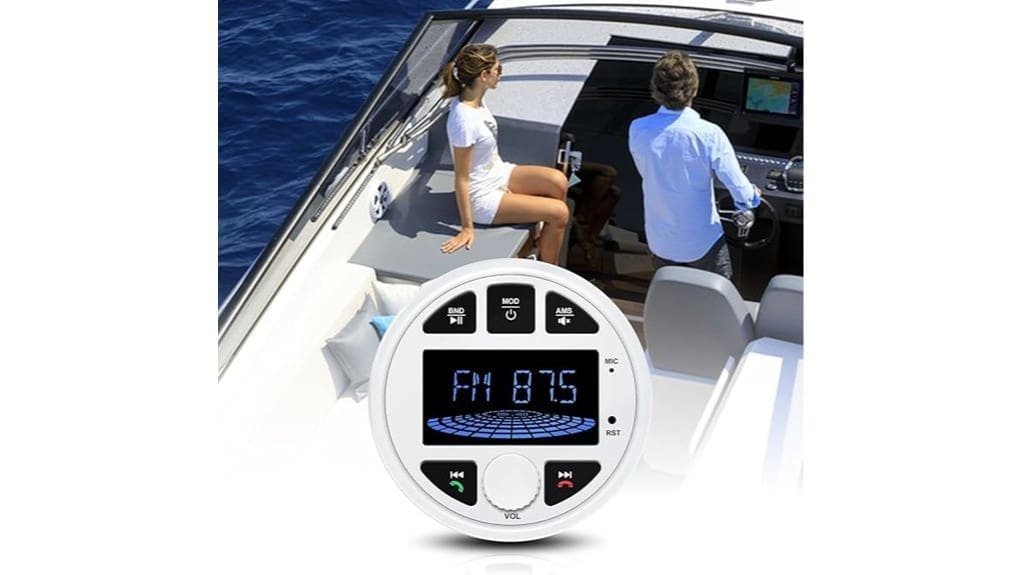 waterproof bluetooth marine stereo