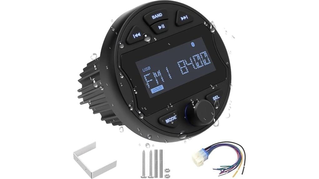 waterproof marine stereo receiver review
