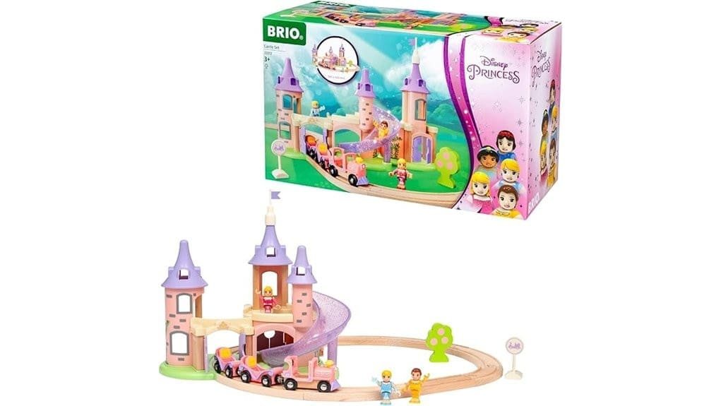 wooden disney princess castle