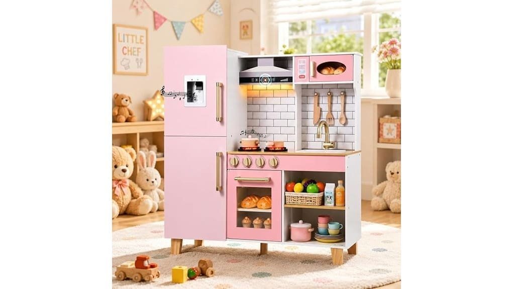 wooden toy kitchen review